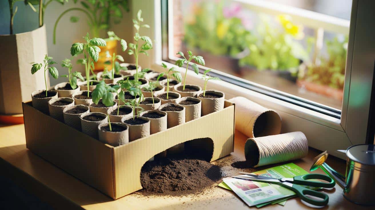 Genialny trik ogrodnika: co zrobić z pustymi rolkami po papierze, zamiast je wyrzucać