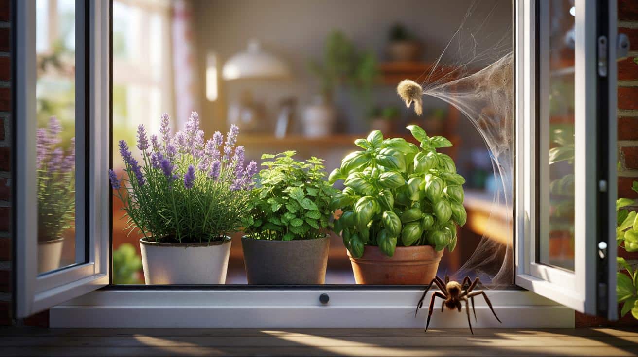 Genialny trik z doniczkami na parapecie: pająki omijają dom szerokim łukiem