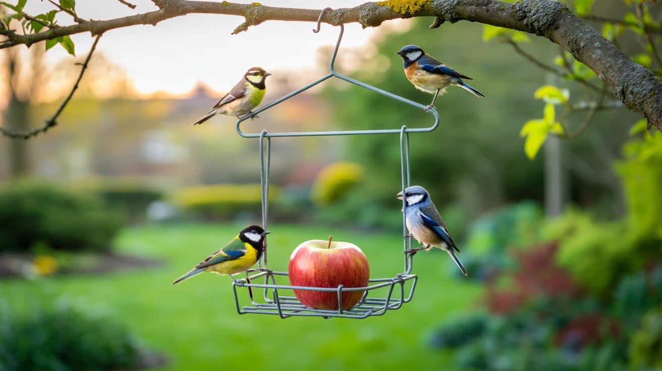 Genialny trik z metalowym wieszakiem: darmowa karmnikowa stołówka dla ptaków w 3 minuty