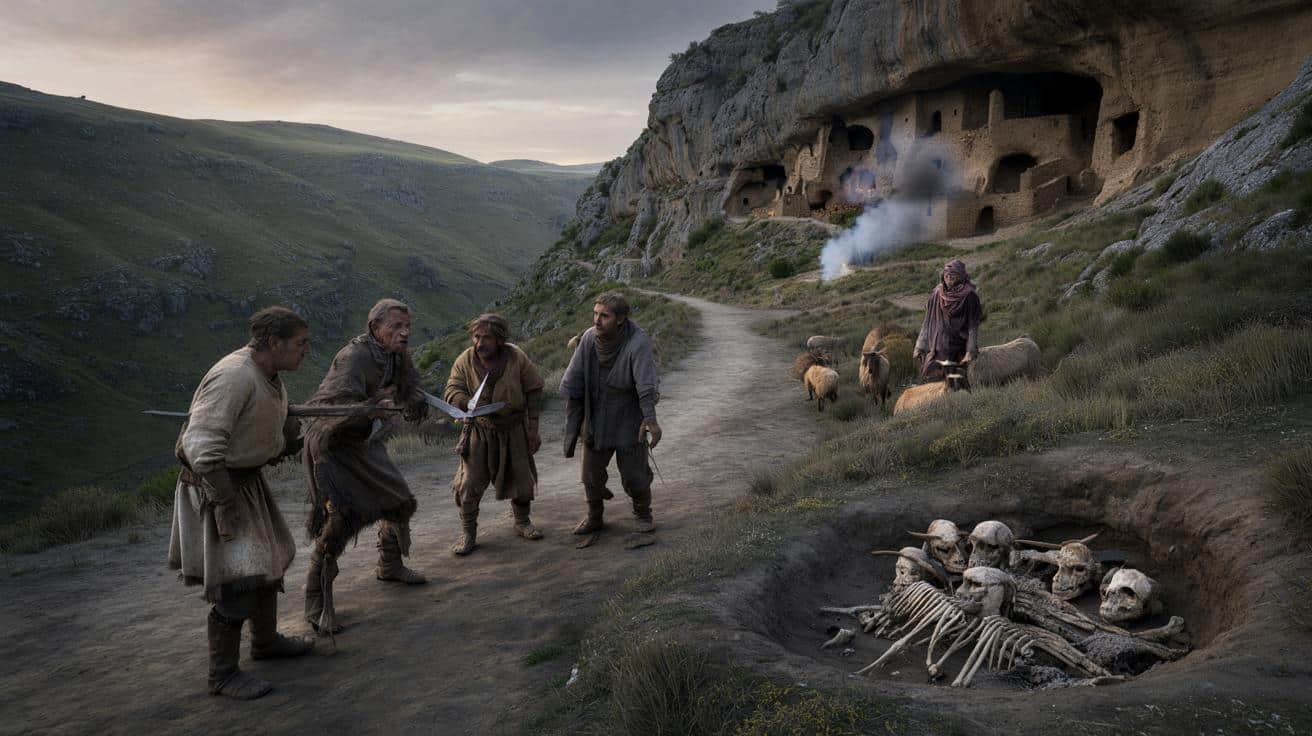 Geny, przemoc i choroby: mroczna tajemnica skalnej wioski z VII wieku