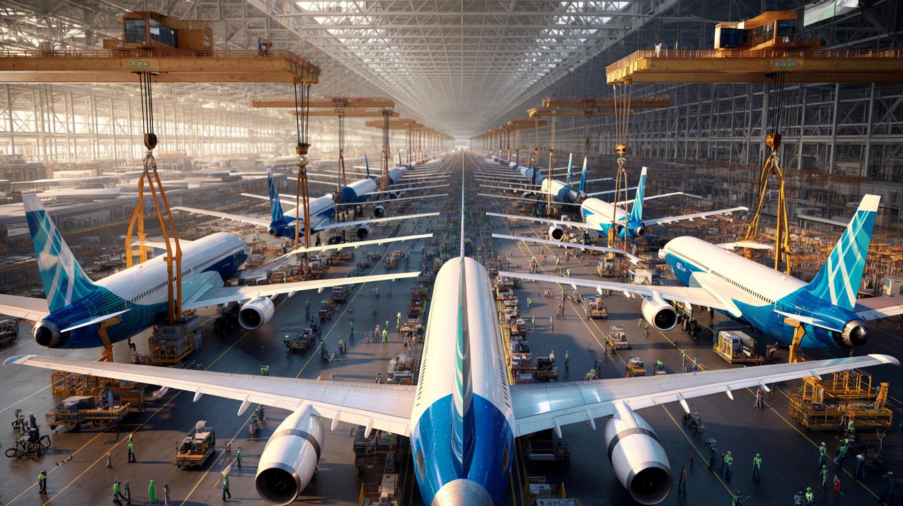Gigant pod Seattle: fabryka, w której naraz powstaje 8 samolotów