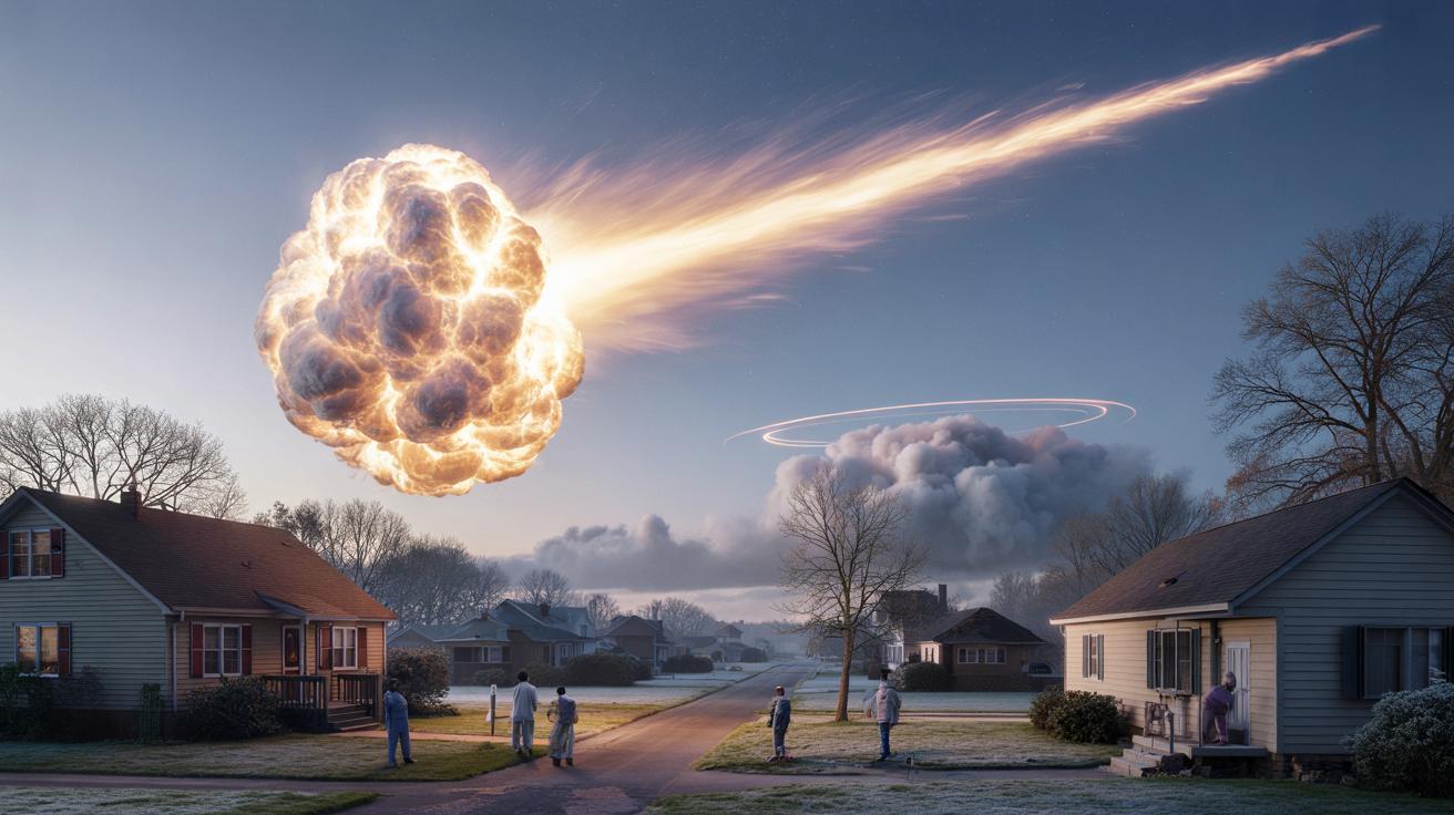 Gigantyczna kula ognia nad USA. Huk był słyszany w całym stanie
