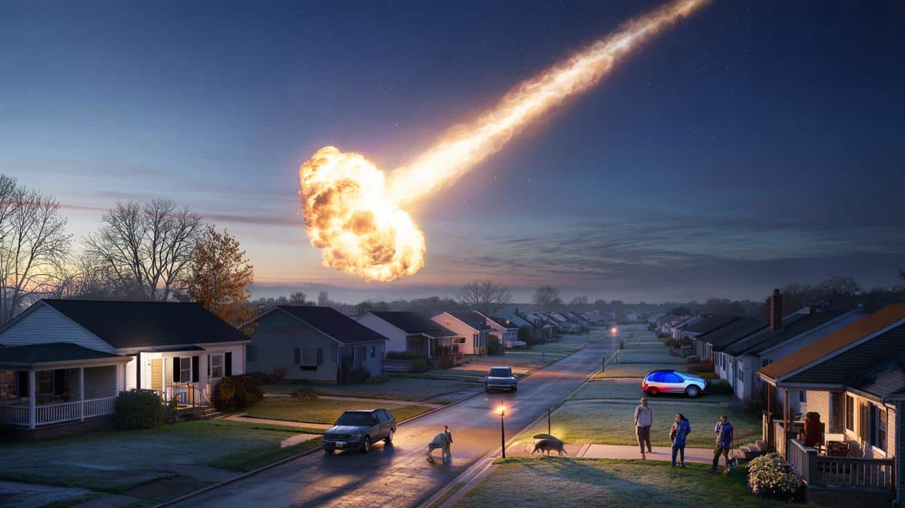 Gigantyczna kula ognia nad USA. Huk obudził całe osiedla