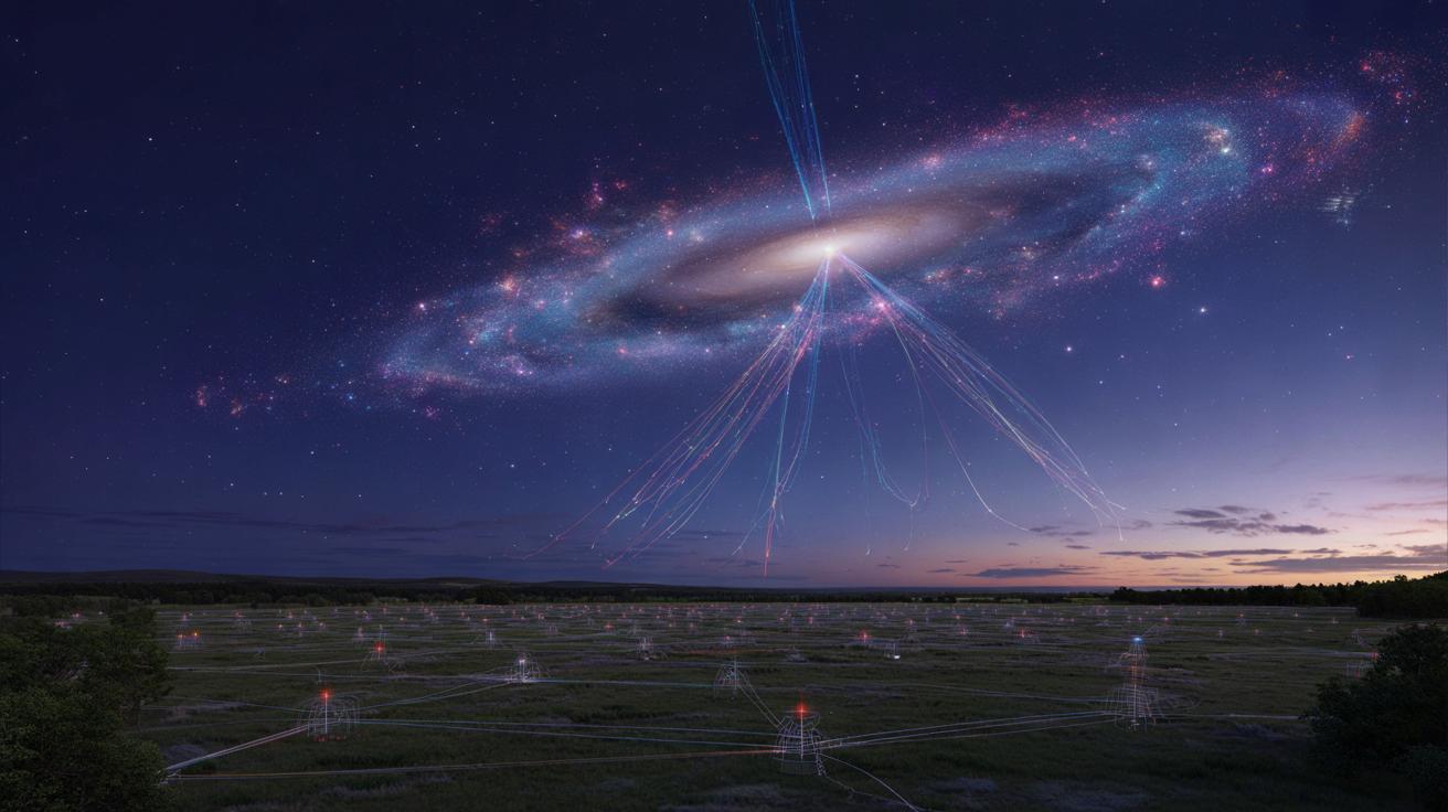 Gigantyczna mapa radiowa kosmosu odsłoni sekrety czarnych dziur