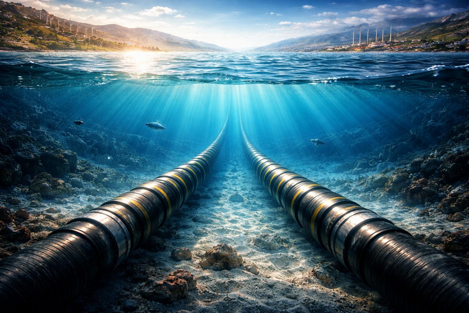 Gigantyczne kable pod Morzem Śródziemnym mają odmienić energetykę Europy