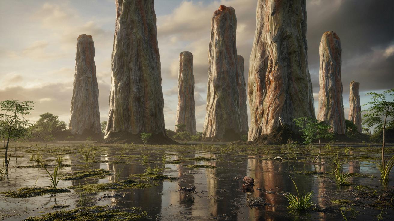 Gigantyczne kolosy sprzed drzew: zagadkowe istoty, które rządziły prastarą Ziemią