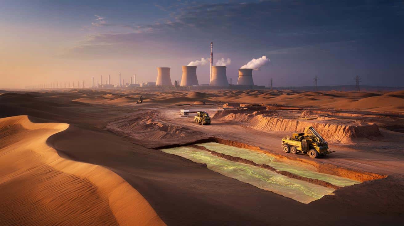 Gigantyczne złoże uranu pod pustynią. Chiny mogą zmienić rynek atomu