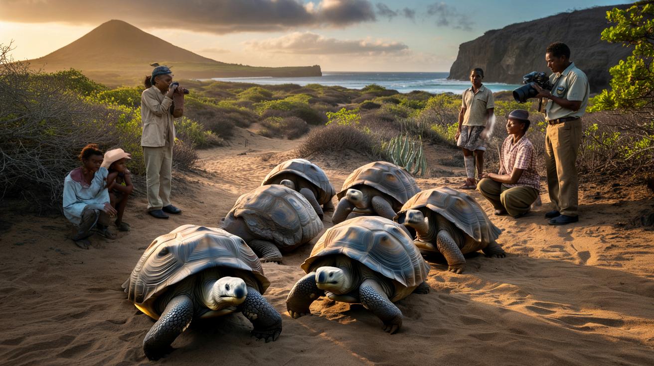 Gigantyczne żółwie wracają na Galapagos po 180 latach nieobecności