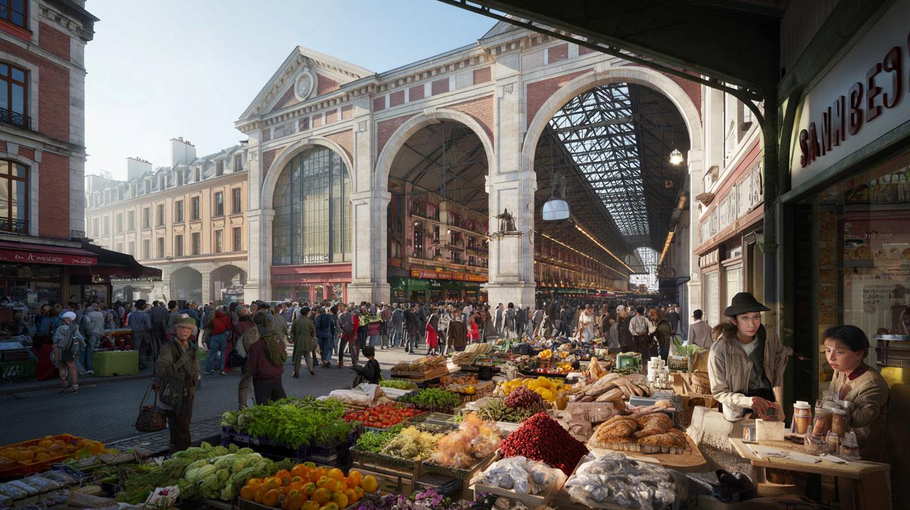 Gigantyczny targ tuż pod Paryżem: historyczna hala, o której mało kto słyszał