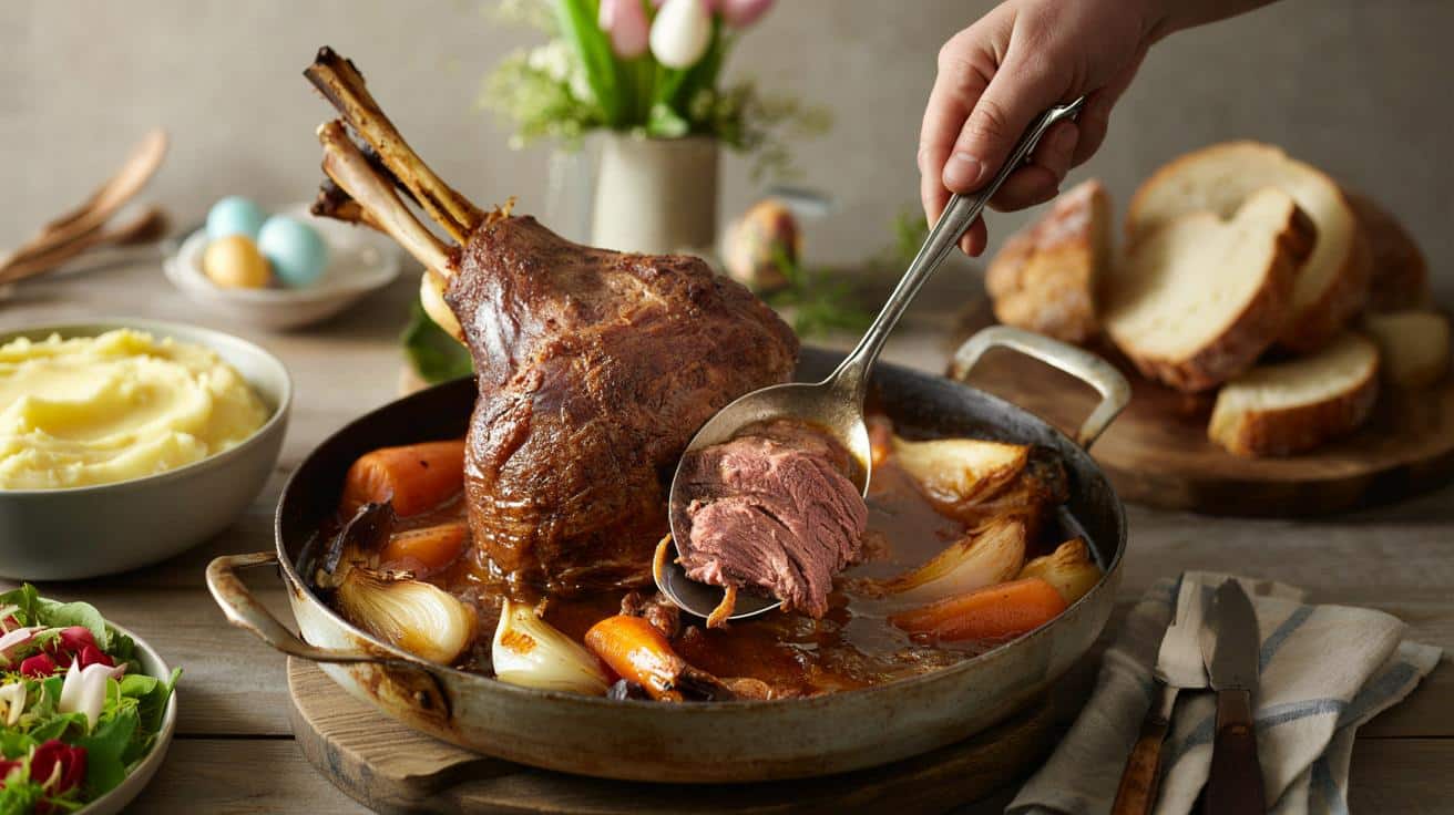 Gigot jagnięcy na święta: pieczesz 7 godzin, jesz łyżką