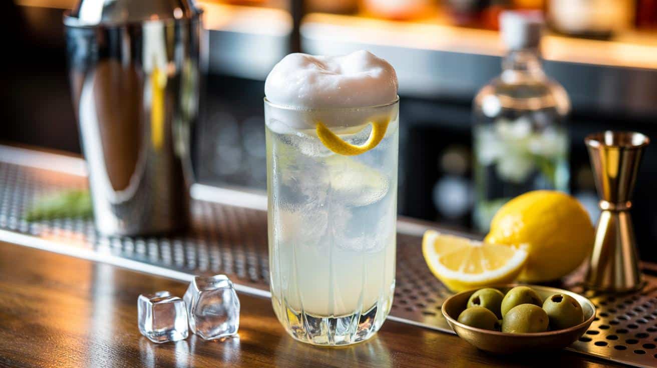 Ginowy koktajl jak chmurka: prosty trik na puszystą piankę