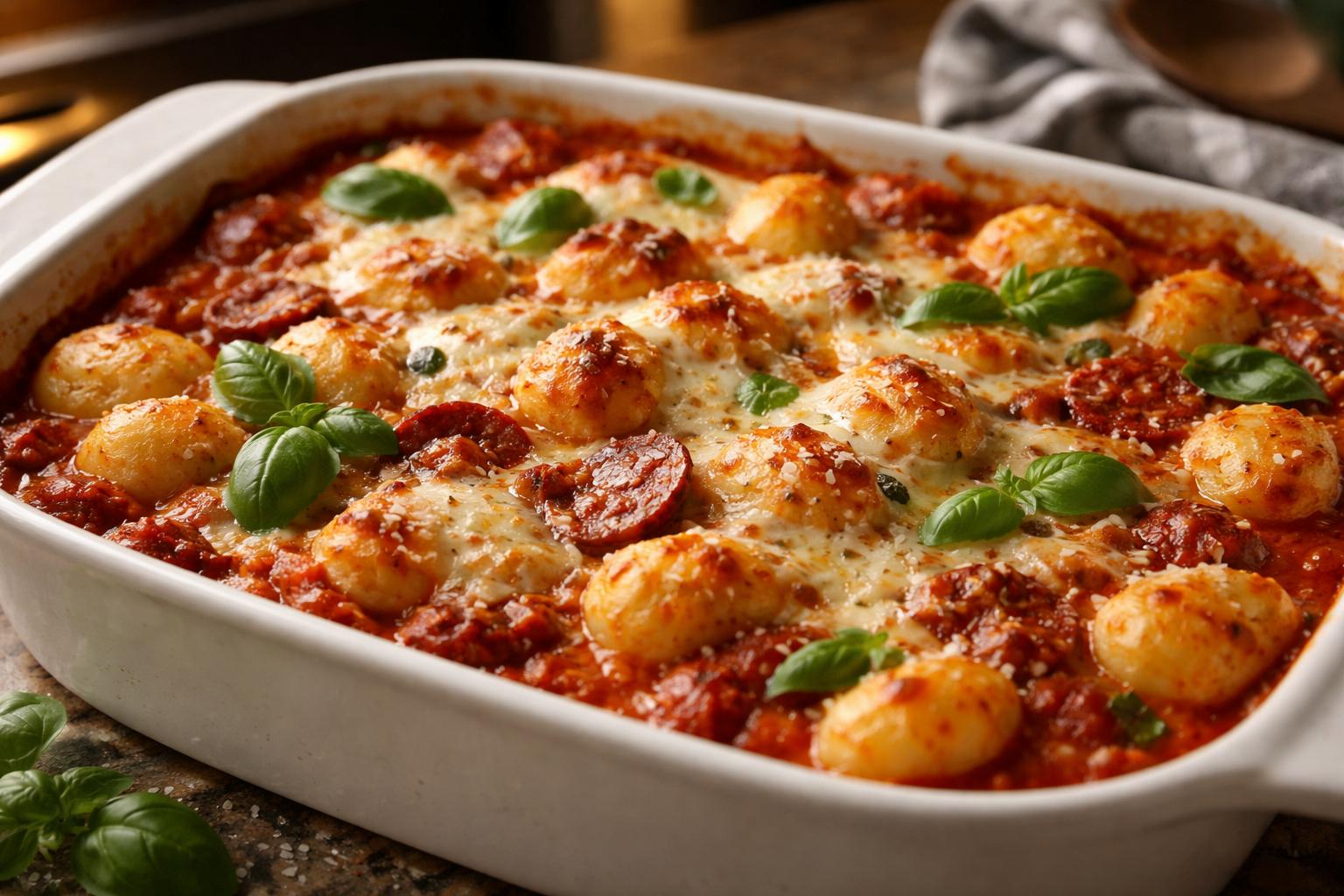 Gnocchi z piekarnika zamiast z garnka: prosty trik, który odmienia danie