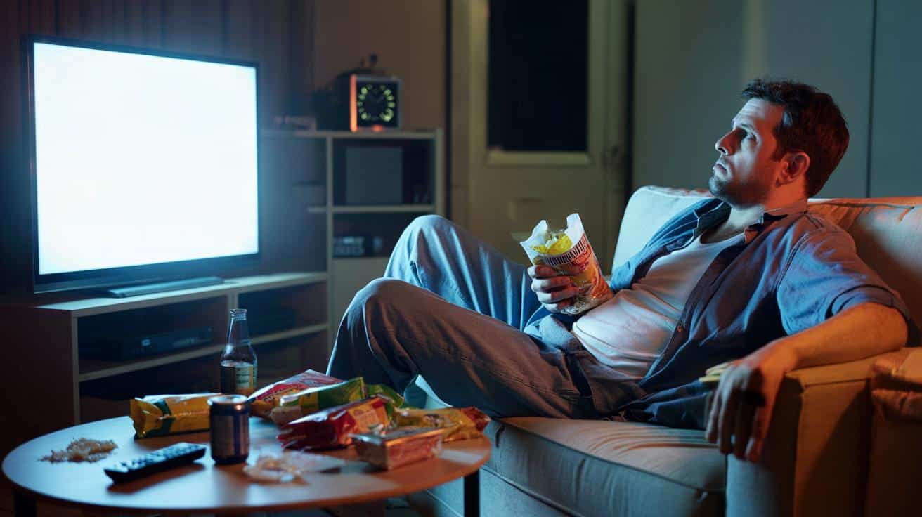 Godziny przed telewizorem: jak maratony seriali niszczą zdrowie