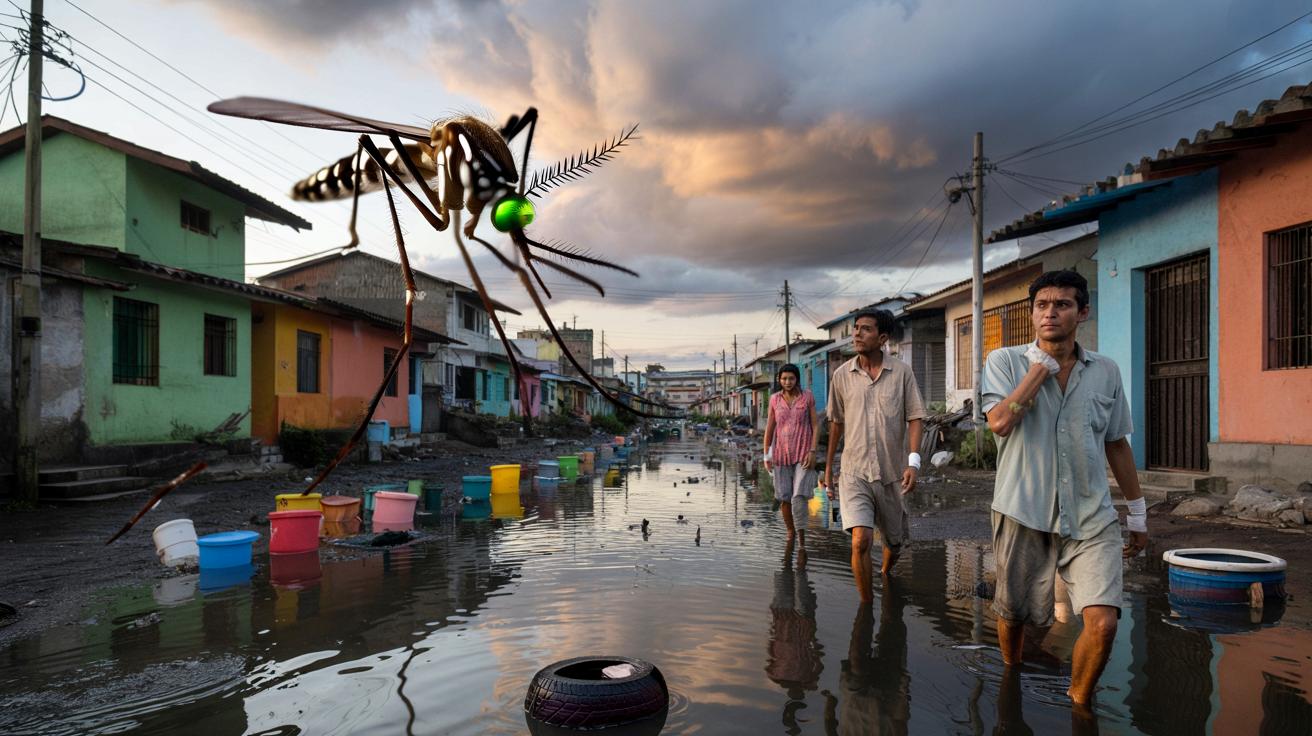 Gorące burze napędzają groźną falę dengi. Naukowcy znają już skalę