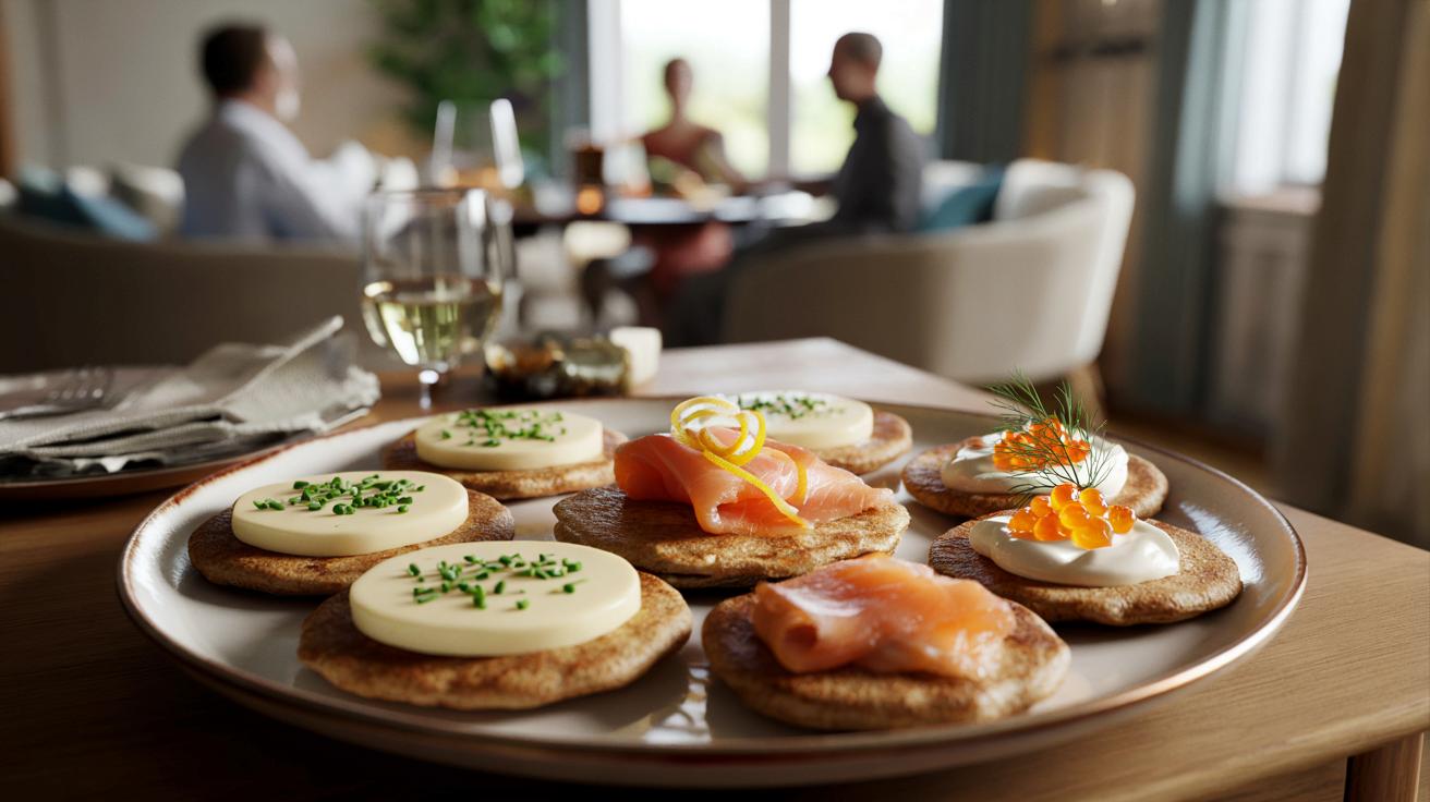 Goście myślą, że kupiłam je u cateringu. Proste placki gryczane, które robi się z prawie niczego
