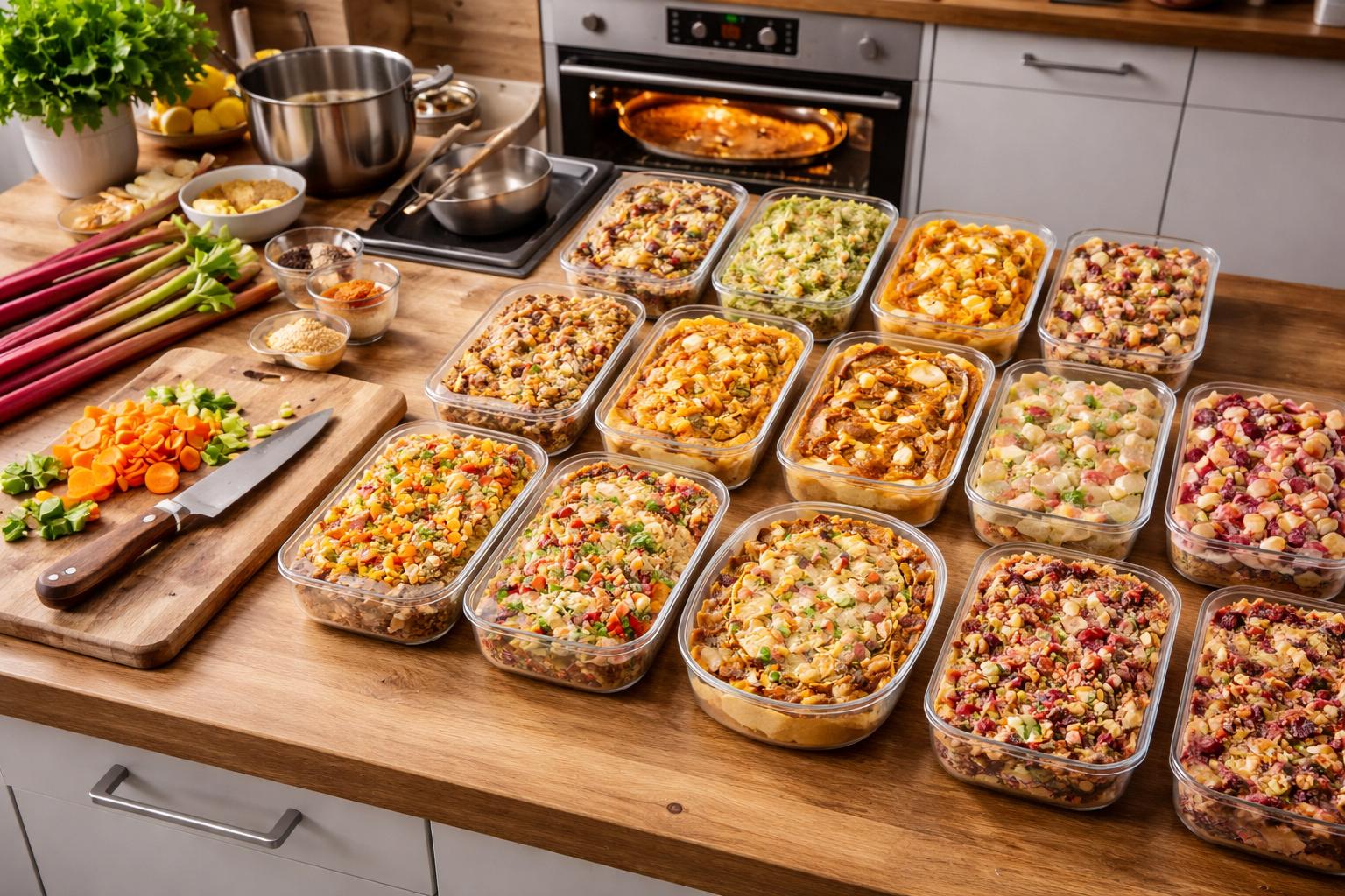 Gotuj raz, jedz cały tydzień: 10 szybkich kolacji w 60 minut