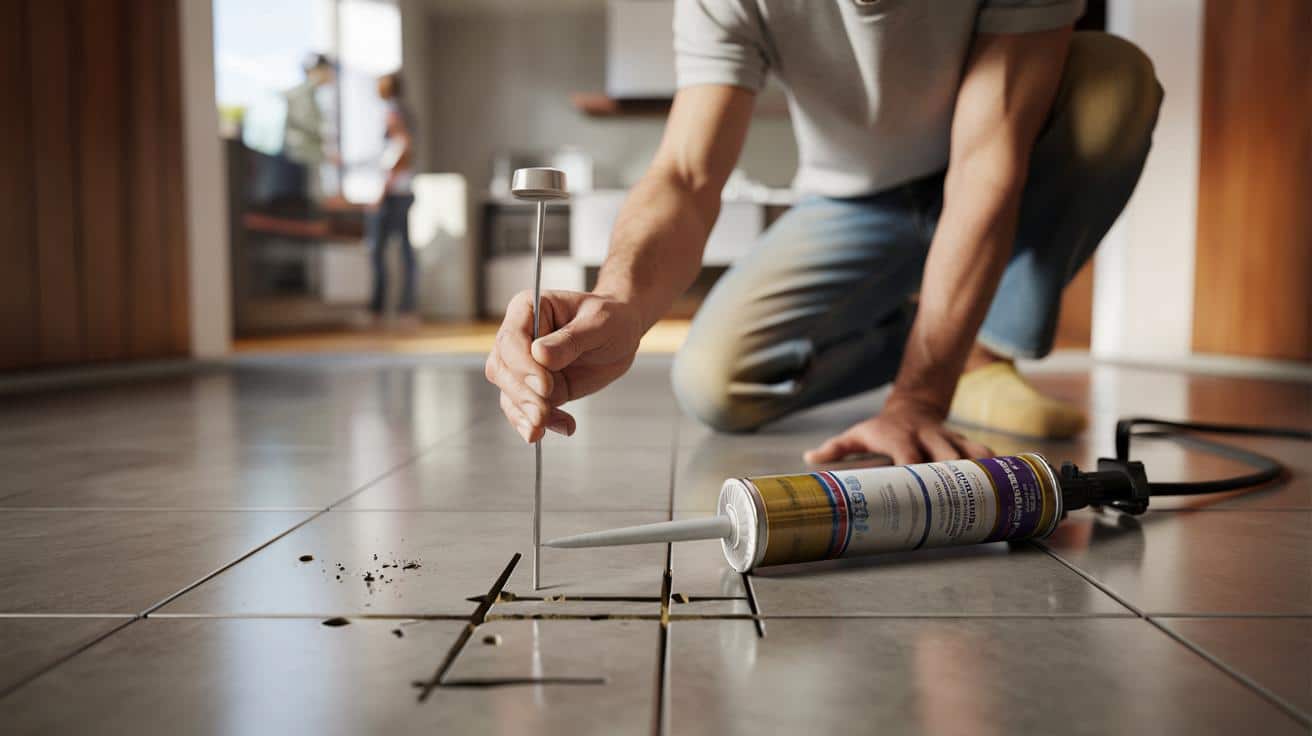 Gres pod stopami „pusty jak bęben”? Prosty trik uratuje płytki bez kucia