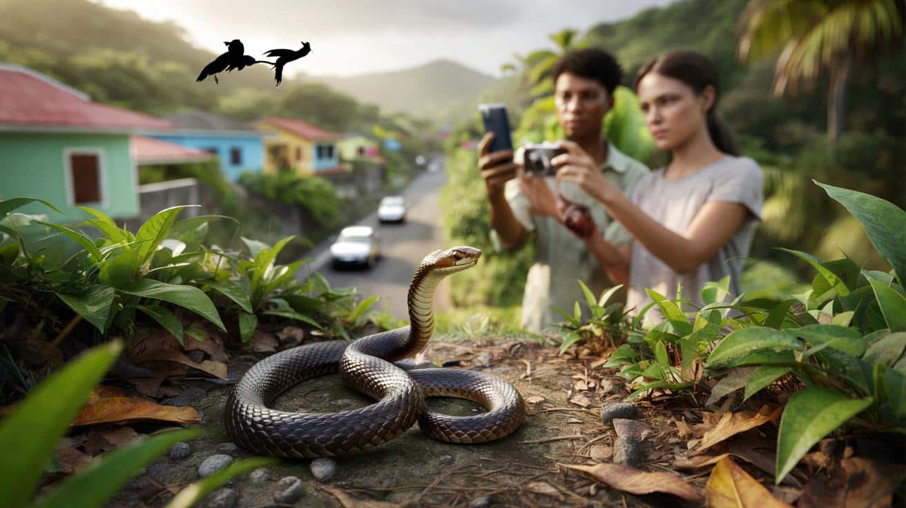 Groźba zniknięcia wąż z Gwadelupy. Władze proszą mieszkańców o pomoc