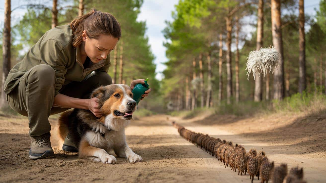 Groźne gąsienice z lasu: sezon śmiertelny dla psów trwa dłużej
