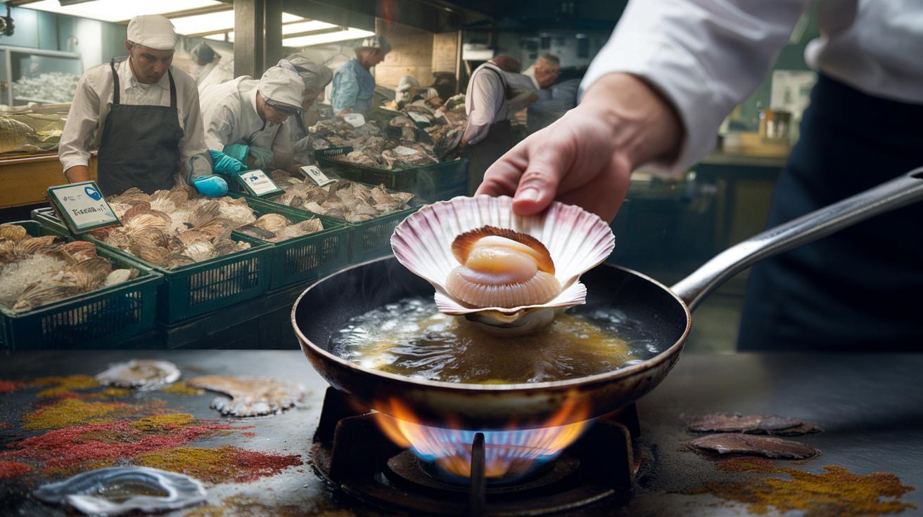 Groźne skażenie przegrzebków: gotowanie nie usuwa toksyn, ruszył szeroki alarm