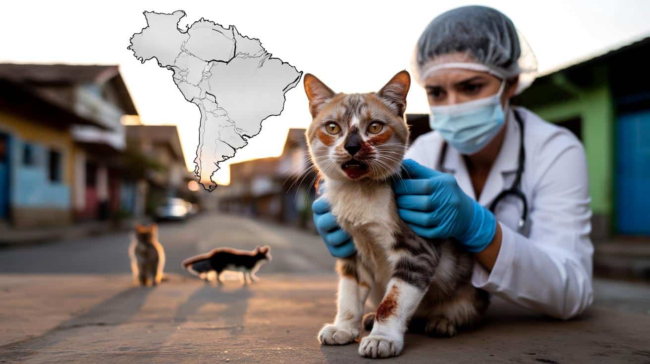 Groźny grzyb z kotów atakuje ludzi. Nowy alarm z Ameryki Południowej