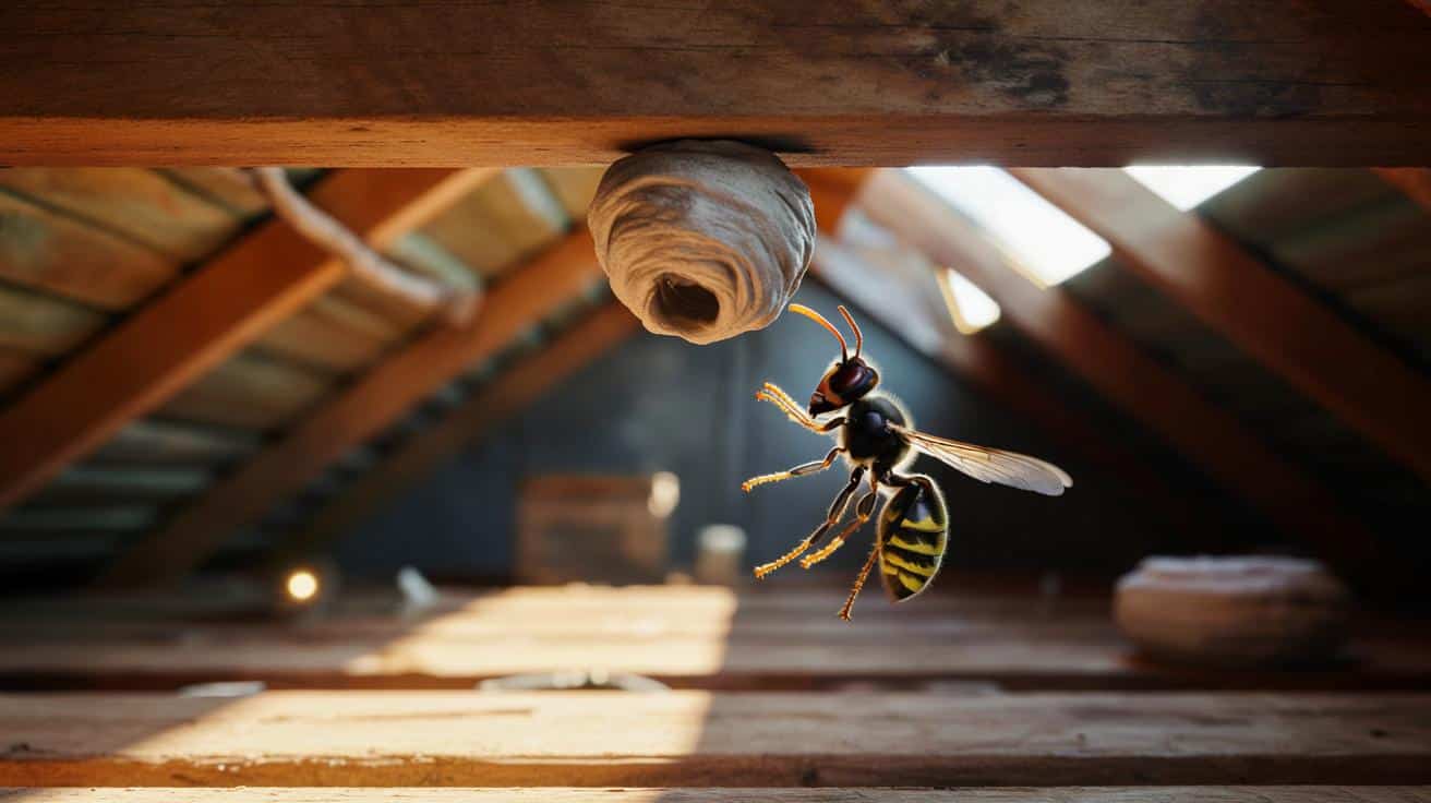Groźny przybysz na strychu. Oto ulubiona kryjówka szerszenia azjatyckiego