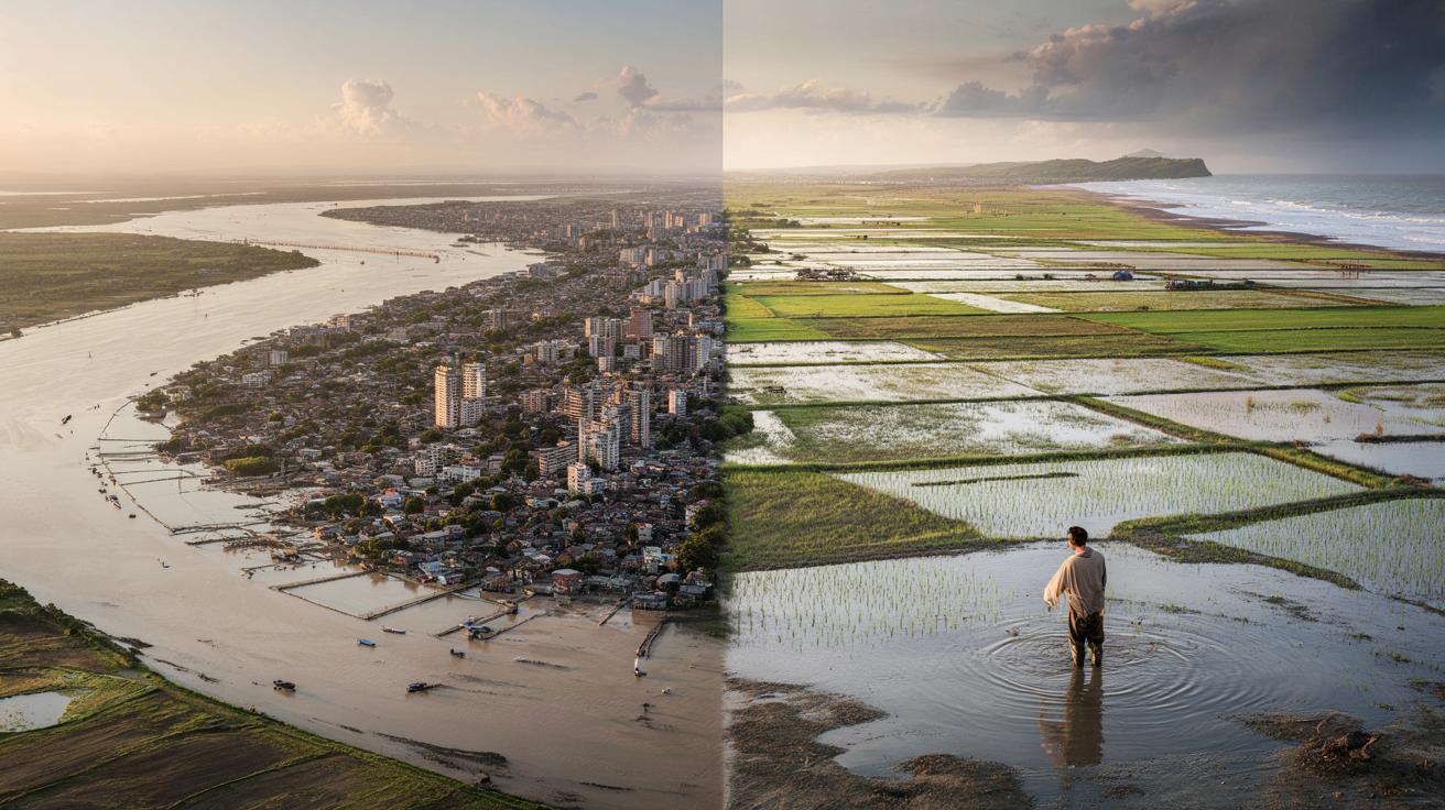 Grunt znika szybciej niż rośnie morze. Niewygodna prawda o największych deltach