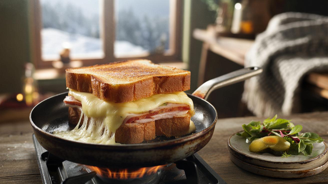 Grzanka z serem jak z alpejskiej chaty: 4 składniki, 15 minut, pełnia zimowego komfortu