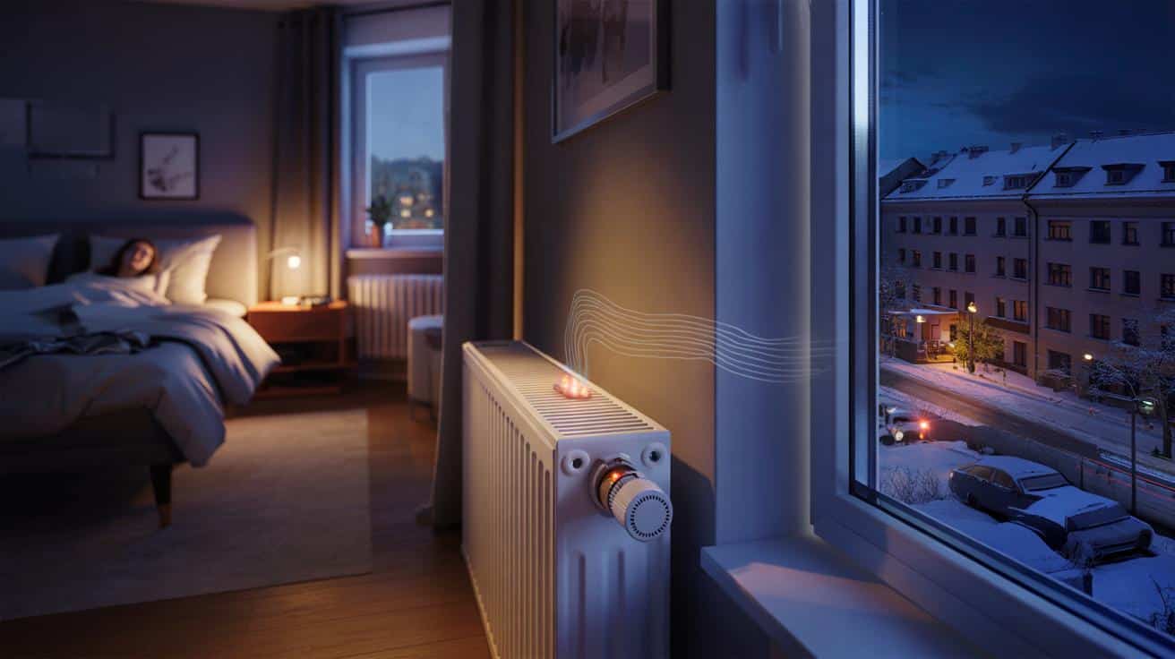 Grzejniki w nocy: lepiej przykręcić czy całkiem wyłączyć?