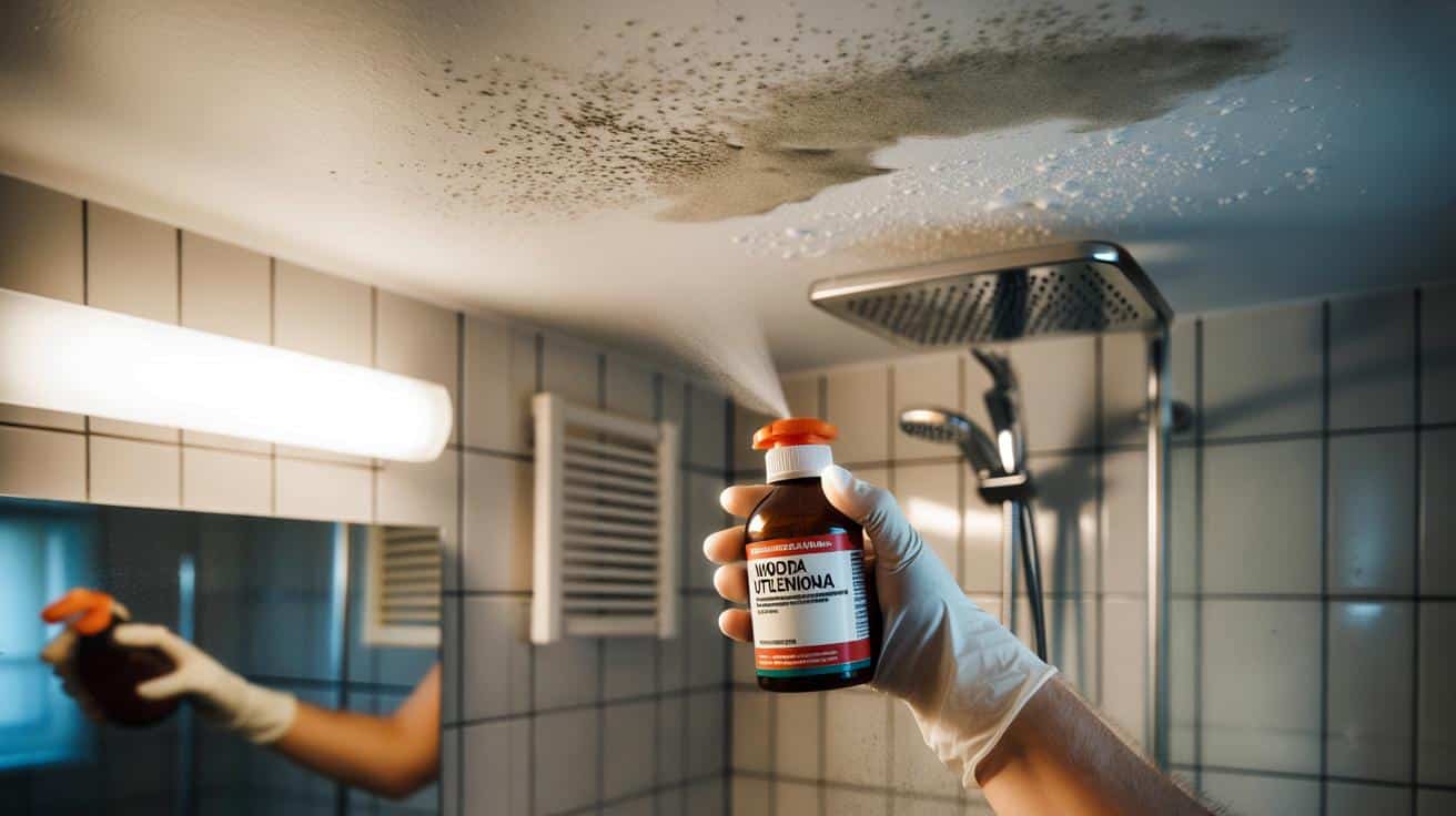 Grzyb na suficie w łazience? Ten tani lek z apteki uratował moją farbę