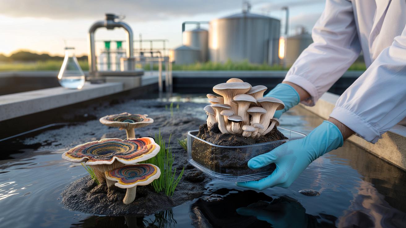 Grzyby zamiast chemii? Zaskakujący sposób na leki w ściekach