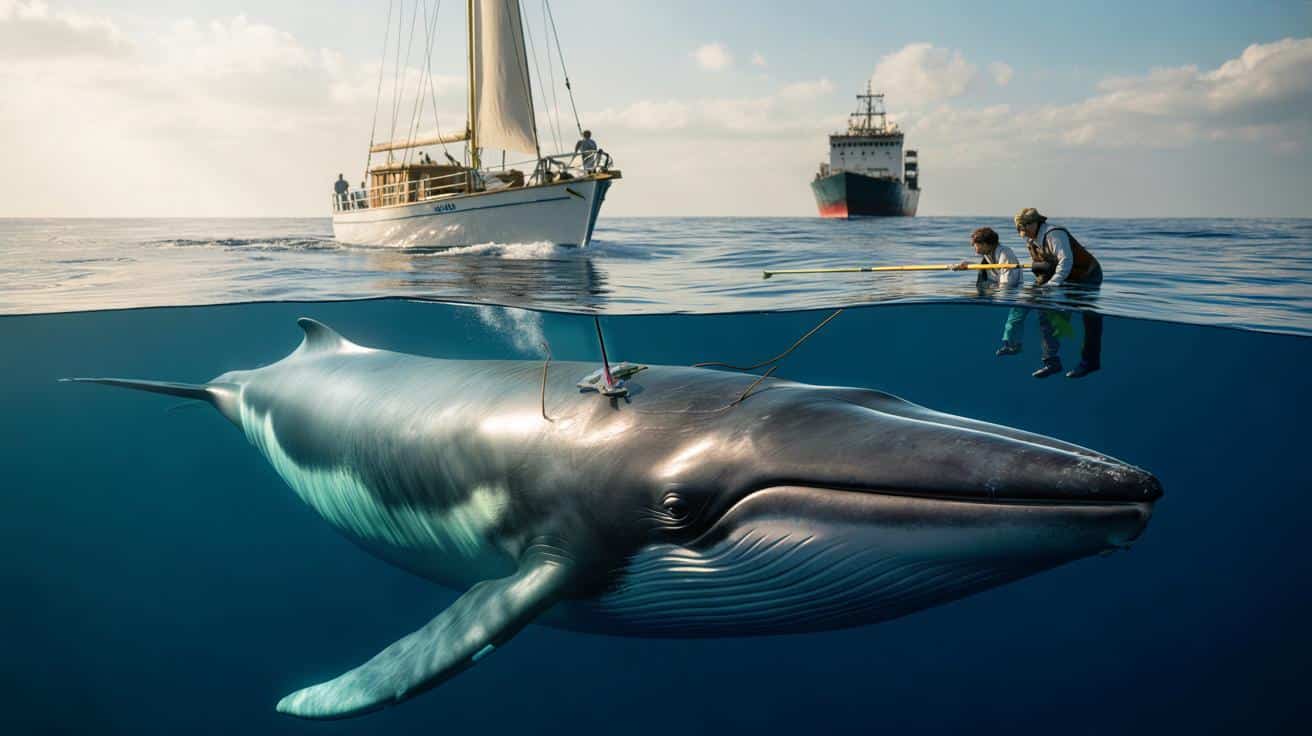 Historyczny przełom na morzu: pierwszy zapis pracy serca wolno żyjącej płetwali zwyczajnej