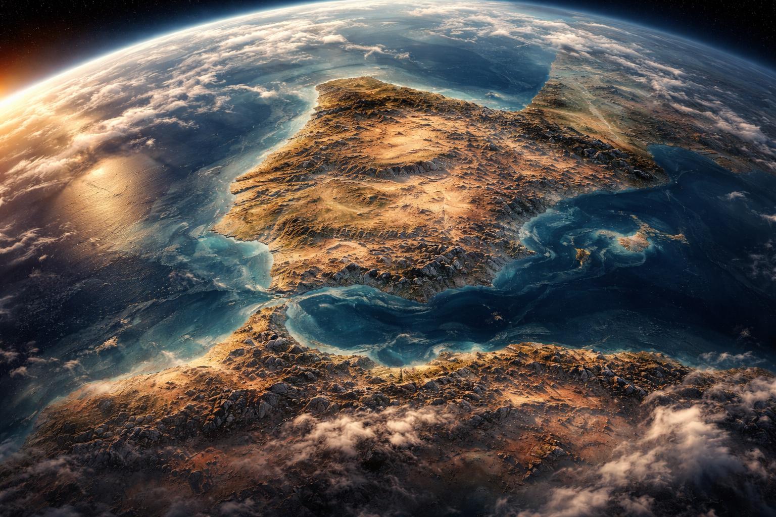 Hiszpania i Portugalia powoli się obracają. Naukowcy wyjaśniają zaskakujący ruch kontynentu