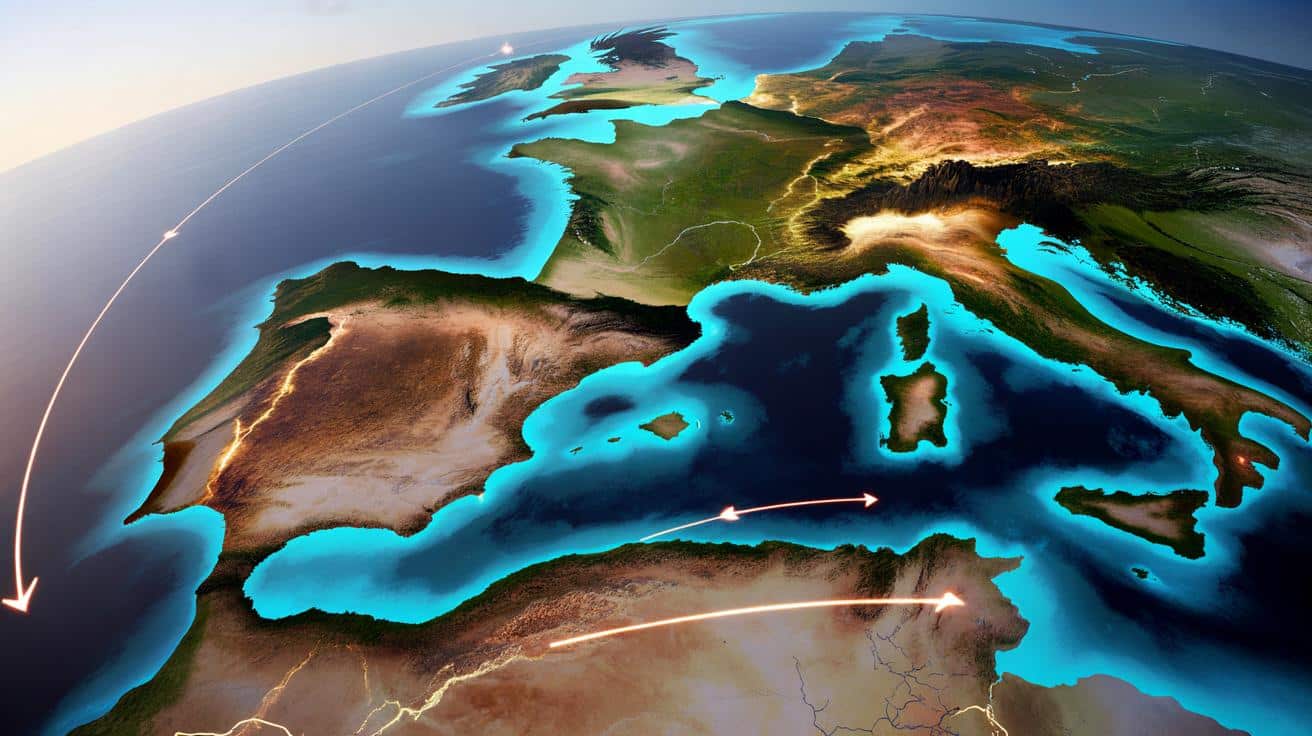 Hiszpania powoli się obraca. Naukowcy pokazują, jak zmienia się cała Europa