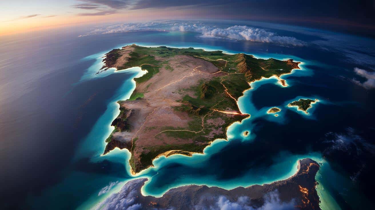 Hiszpania się przestawia: Półwysep Iberyjski powoli obraca się jak wskazówka zegara