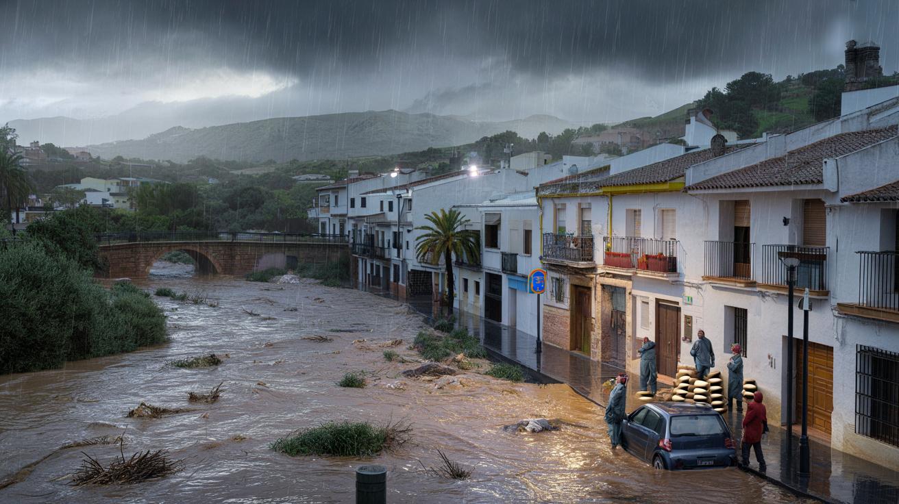 Hiszpania tonie w deszczu: najbardziej mokra zima od 47 lat