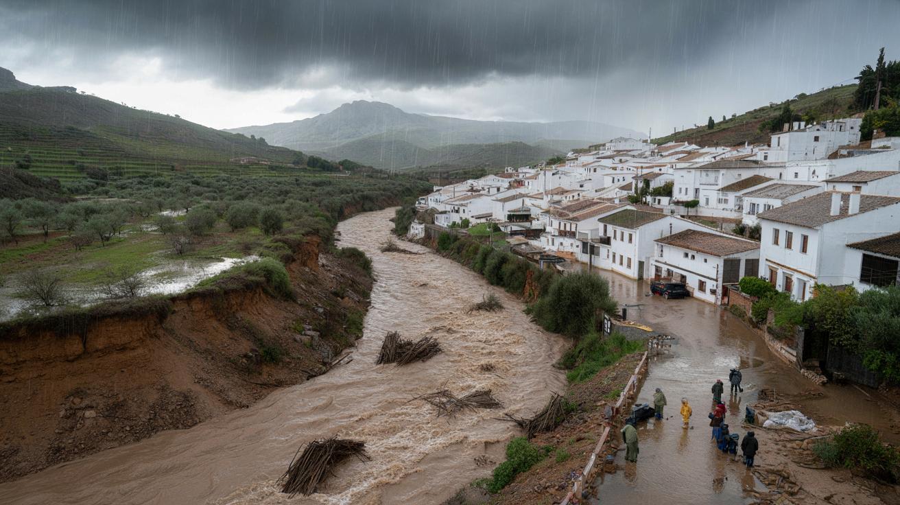 Hiszpania tonie w rekordowych deszczach: najwilgotniejsza zima od blisko pół wieku