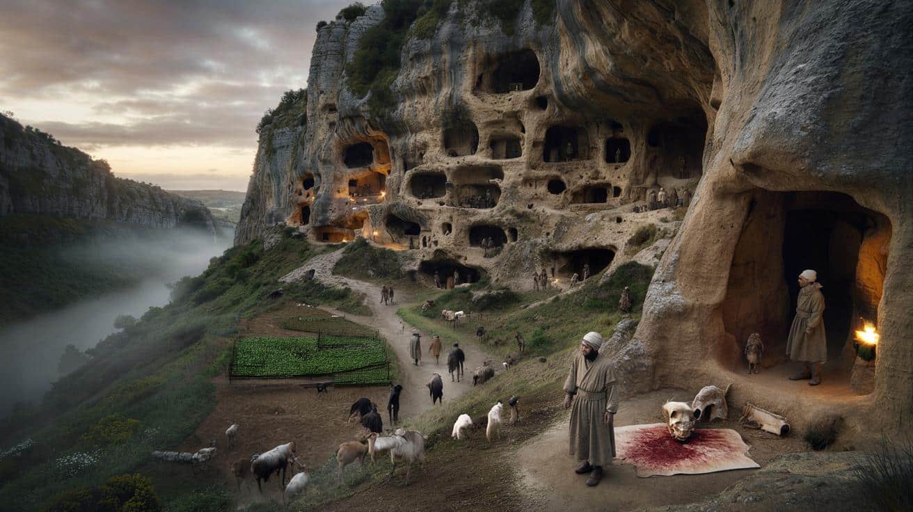 Hiszpańska osada w jaskiniach sprzed 1300 lat. Naukowcy odsłaniają mroczną historię