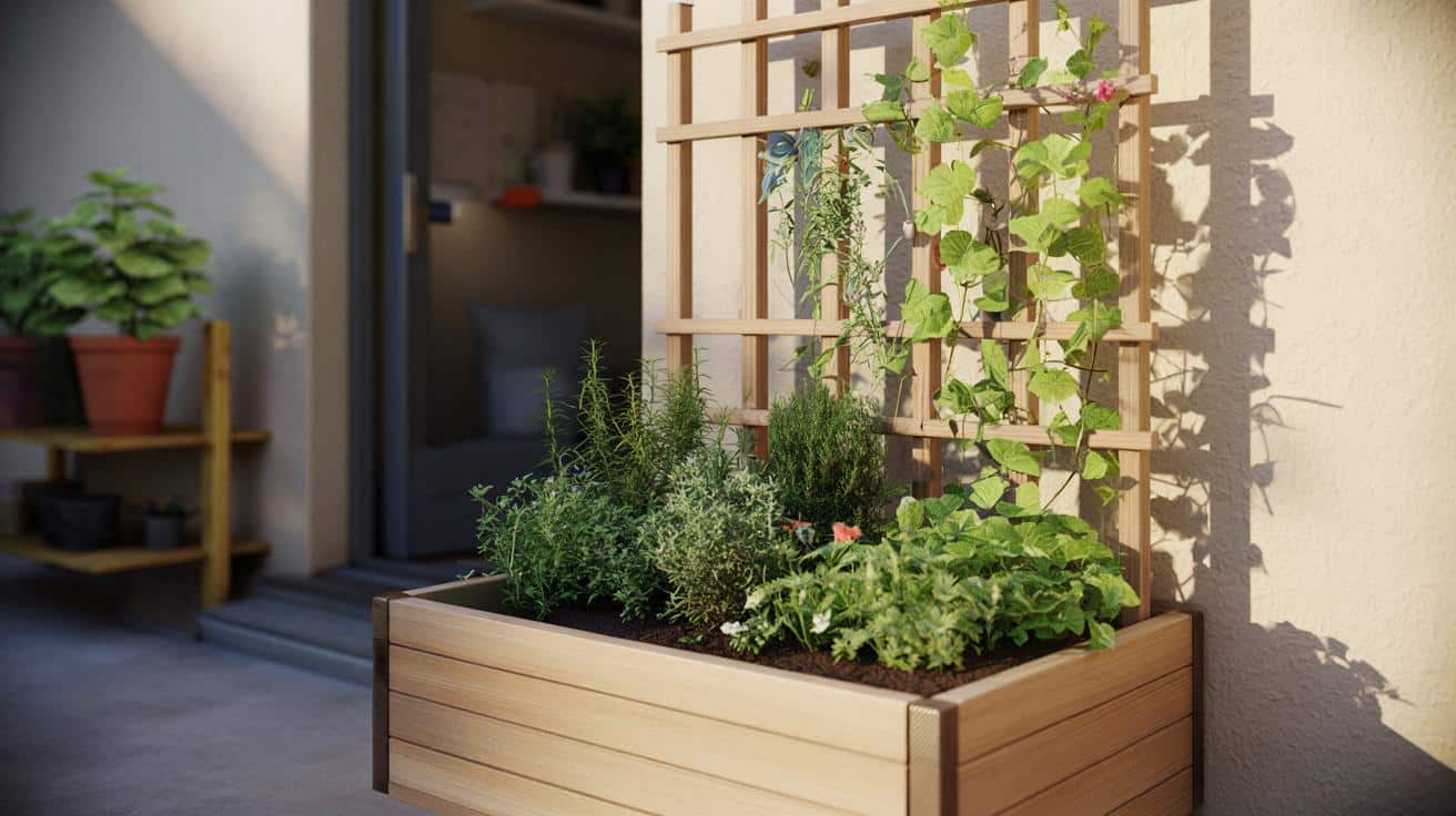 Hit do małego ogrodu: donica z kratką z Lidla za niecałe 150 zł