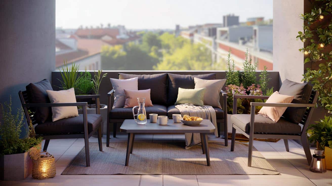 Hit na balkon i taras z Lidla: zestaw ogrodowy za grosze robi efekt salonu