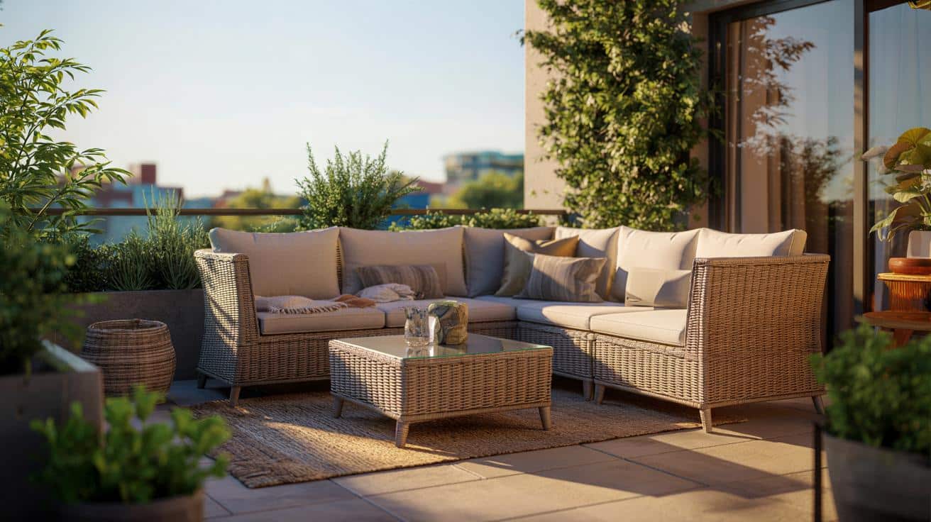 Hit na balkon i taras: zestaw sofa z B&M, który wygląda jak luksusowy rattan