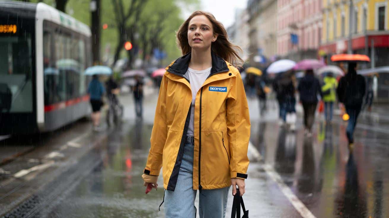 Hit na deszczową wiosnę: kurtka przeciwdeszczowa z Decathlonu za mniej niż 30 zł