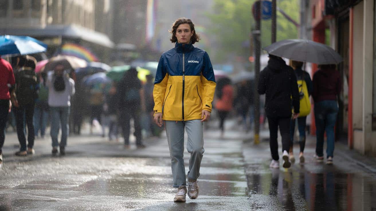 Hit na kapryśną wiosnę: wodoodporna kurtka z Decathlonu za mniej niż 30 zł