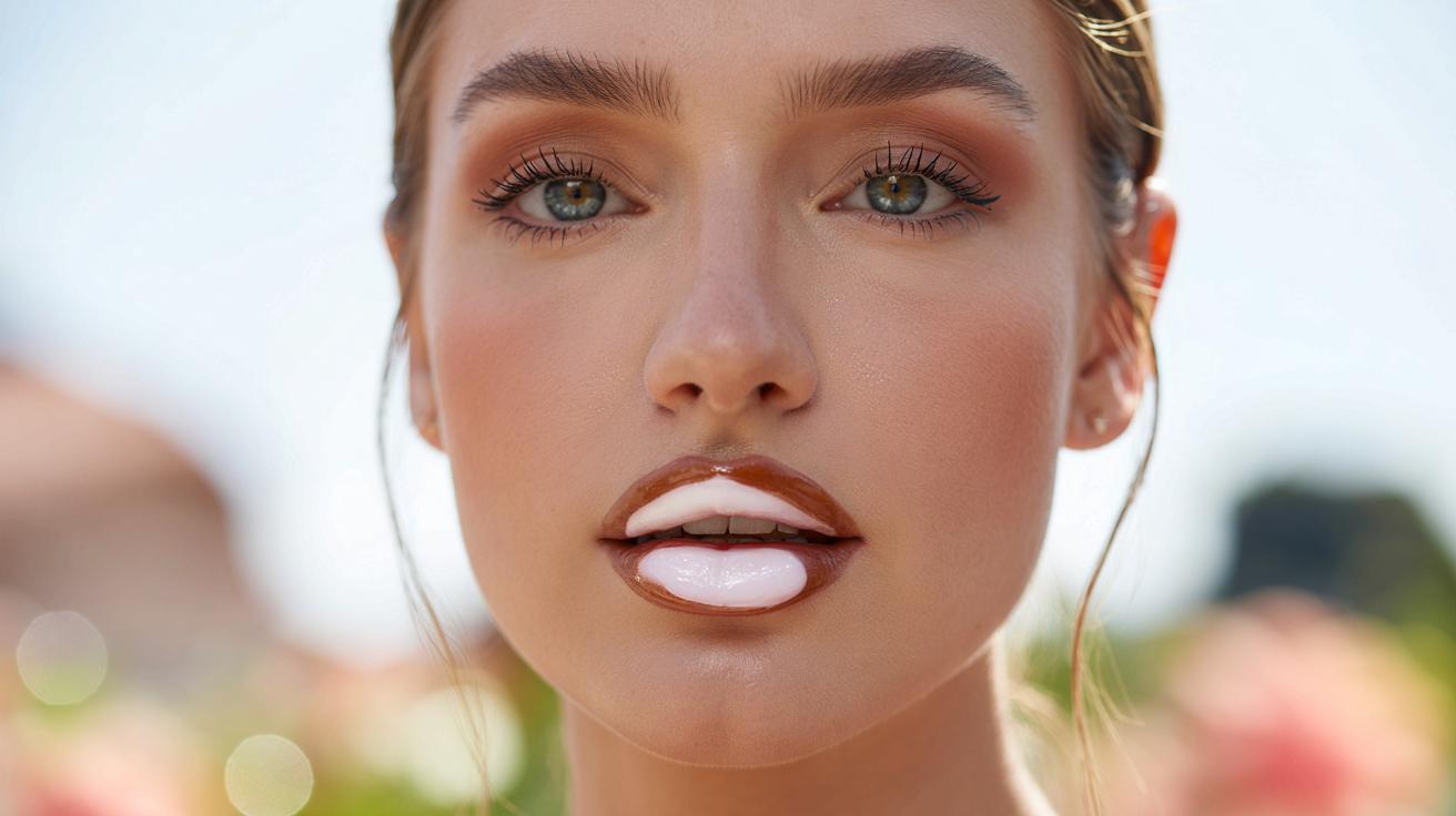 Hit na wiosnę i lato 2026: mleczny lip gloss i konturówka w kontrze