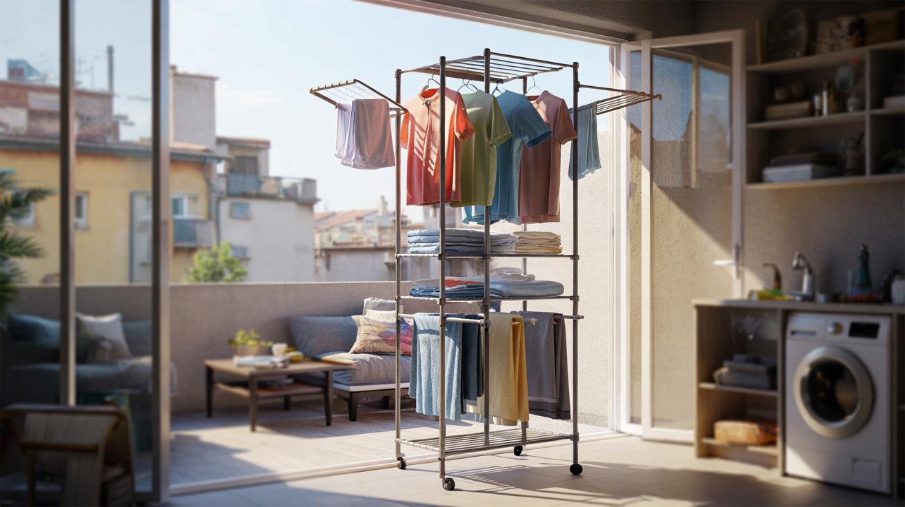 Hit od Lidla za 19,99 zł: stojak na pranie, który mieści całe pranie z małego mieszkania