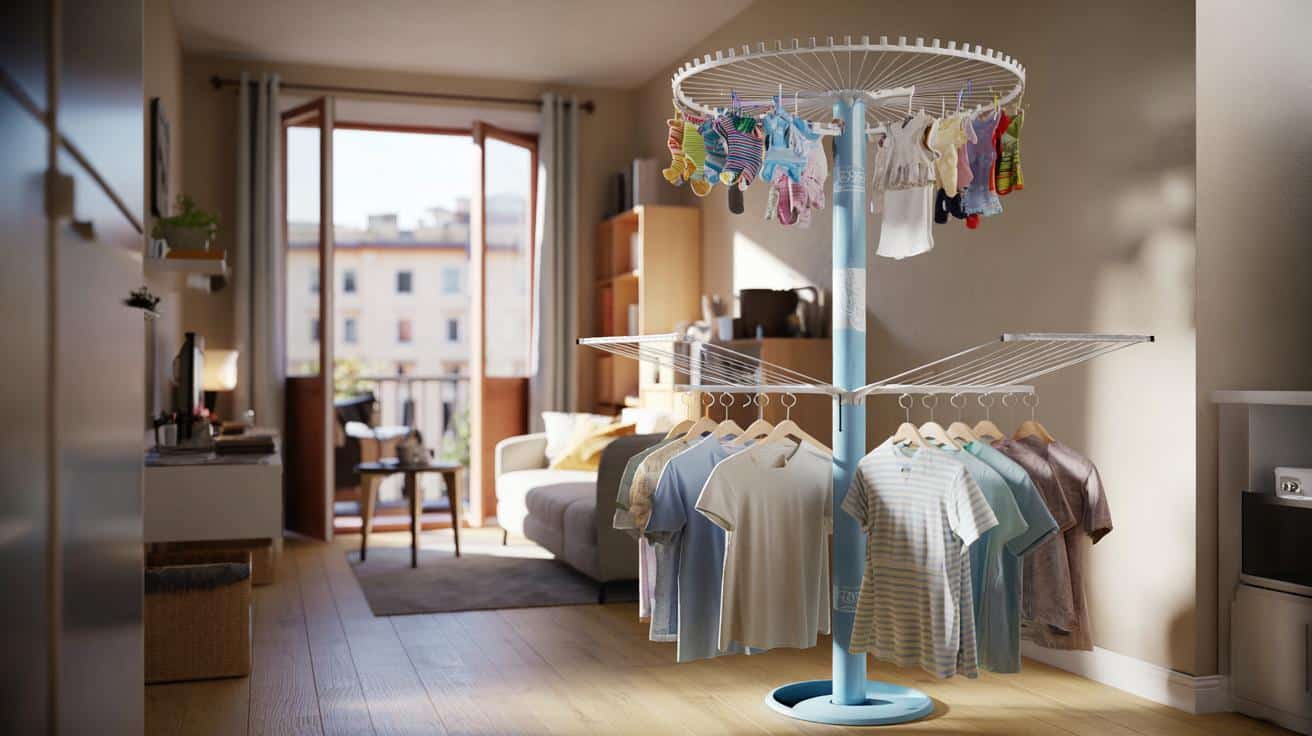 Hit z Action za niecałe 9 zł: suszarka, która uwalnia podłogę w małym mieszkaniu