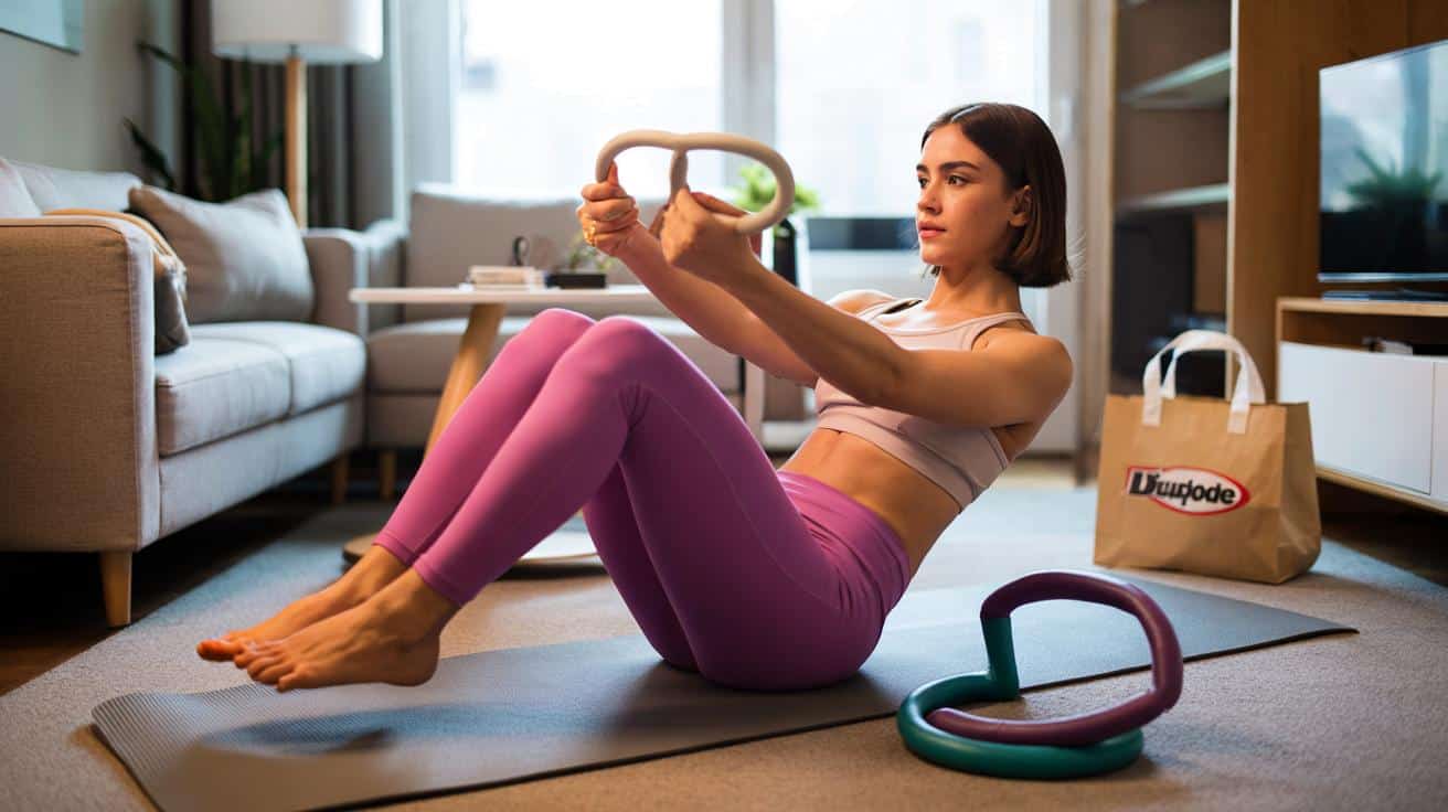 Hit za 3,99 zł z Action na brzuch: mały ring Pilates zamiast siłowni