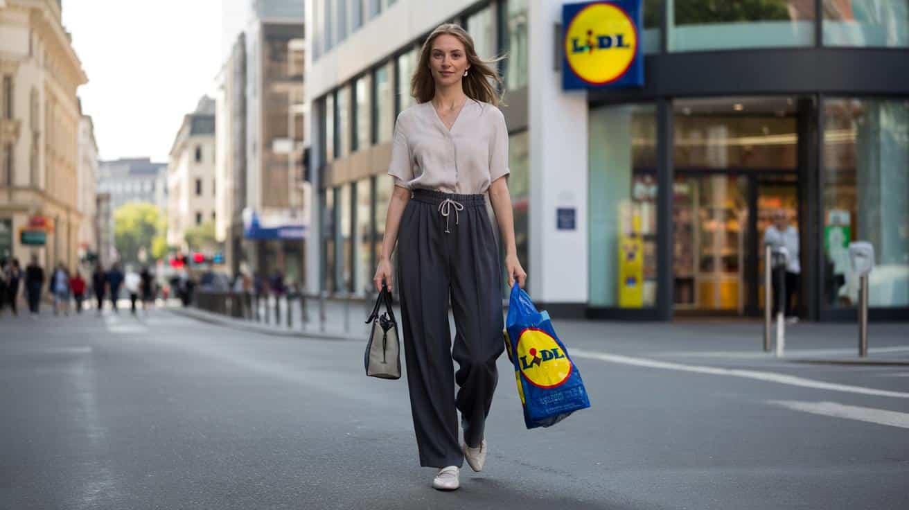 Hitowy szeroki materiałowy spodnie z Lidla za mniej niż 10 zł? Sprawdzamy, dla kogo będzie strzałem w dziesiątkę