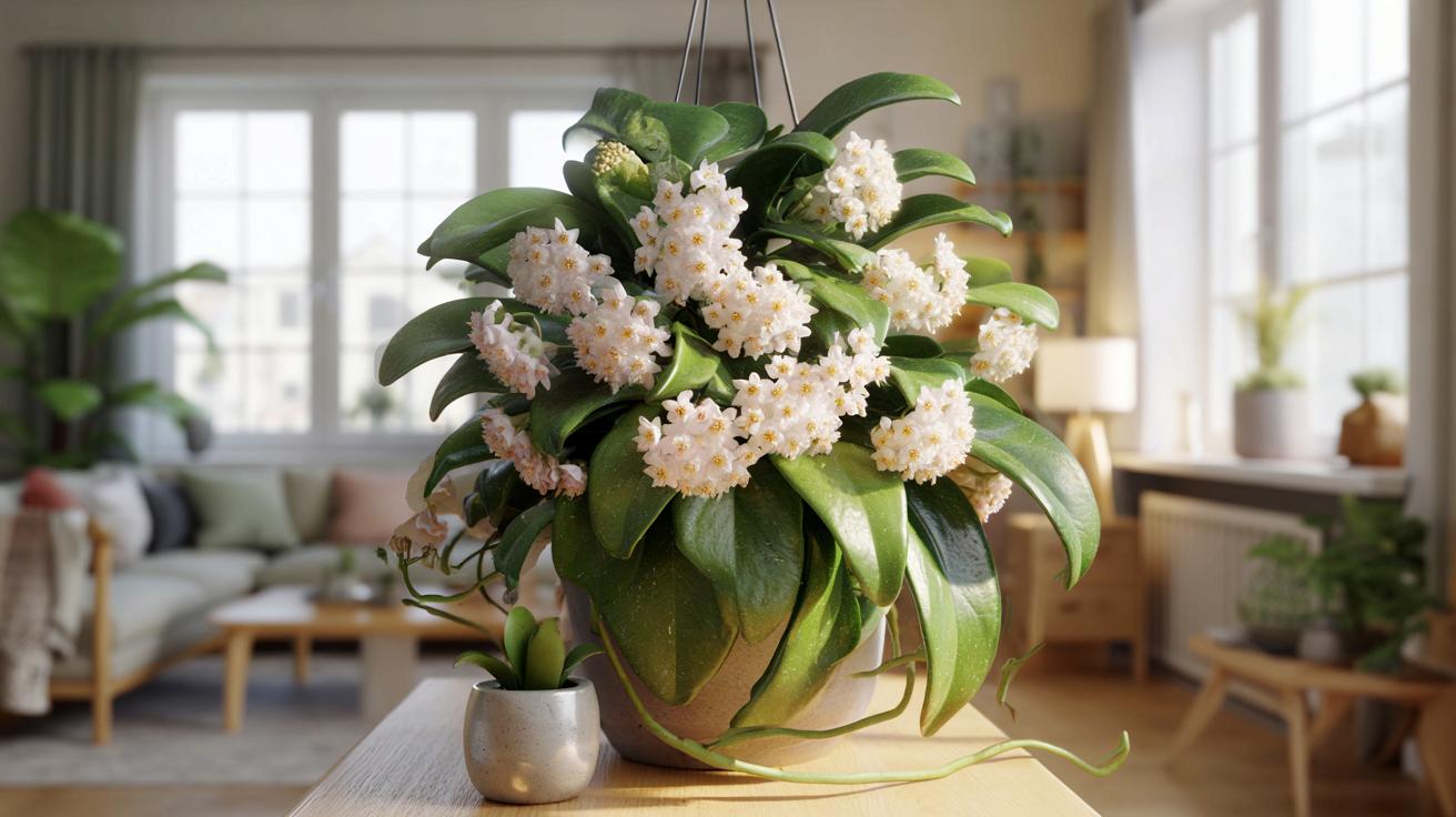 Hoya w mieszkaniu: proste triki, dzięki którym zaleje się kwiatami