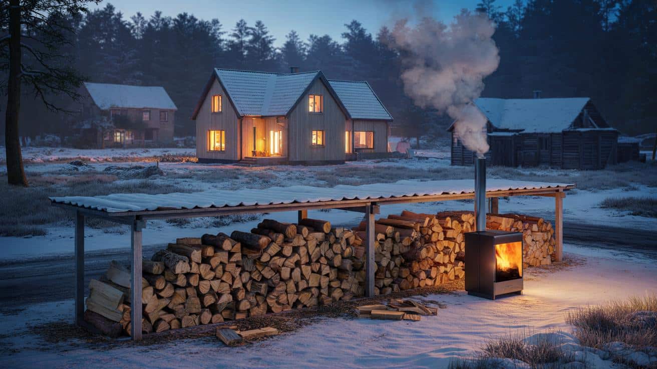 Ile drewna potrzeba, aby ogrzać dom o powierzchni 80–120 m² przez całą zimę i nie przepłacić za opał